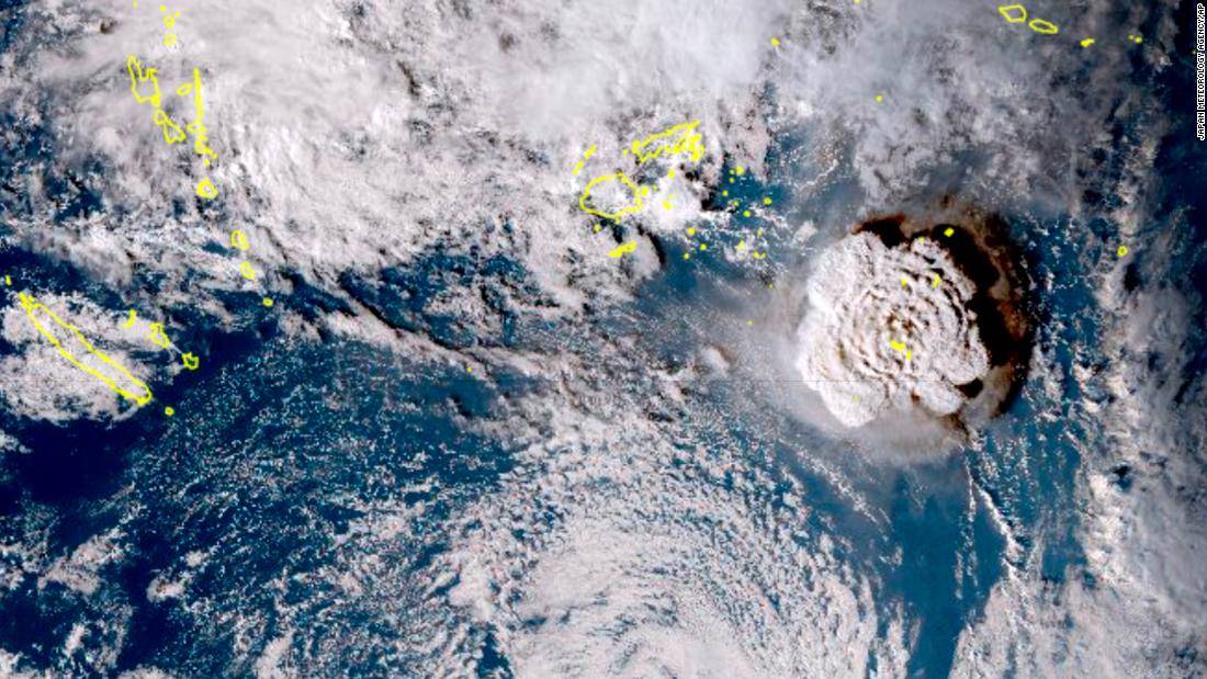 Tonga Tsunami advisory in effect for US as waves hit