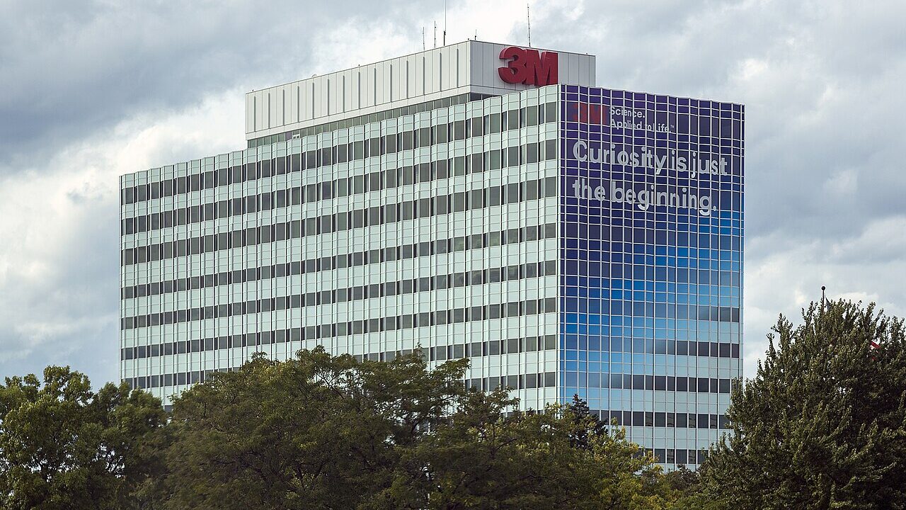 The 3M building in Maplewood, Minnesota